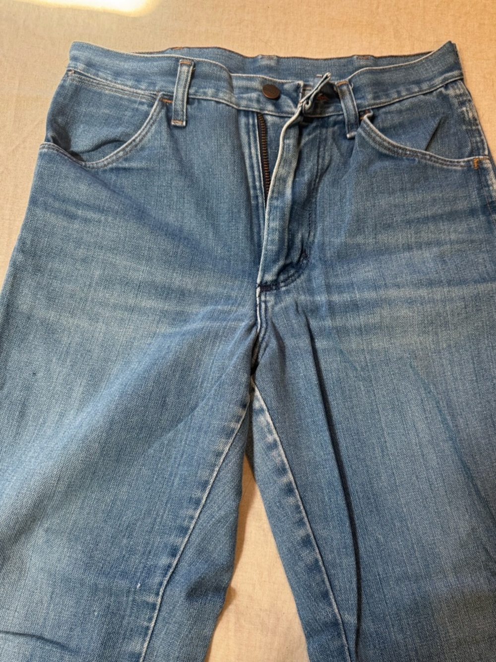 Vintage Wranglers 70s 80s Jeans High Rise Bootcut Made in USA 30x30